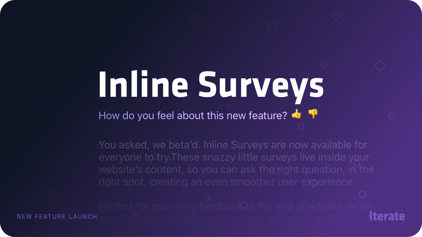 Inline Surveys